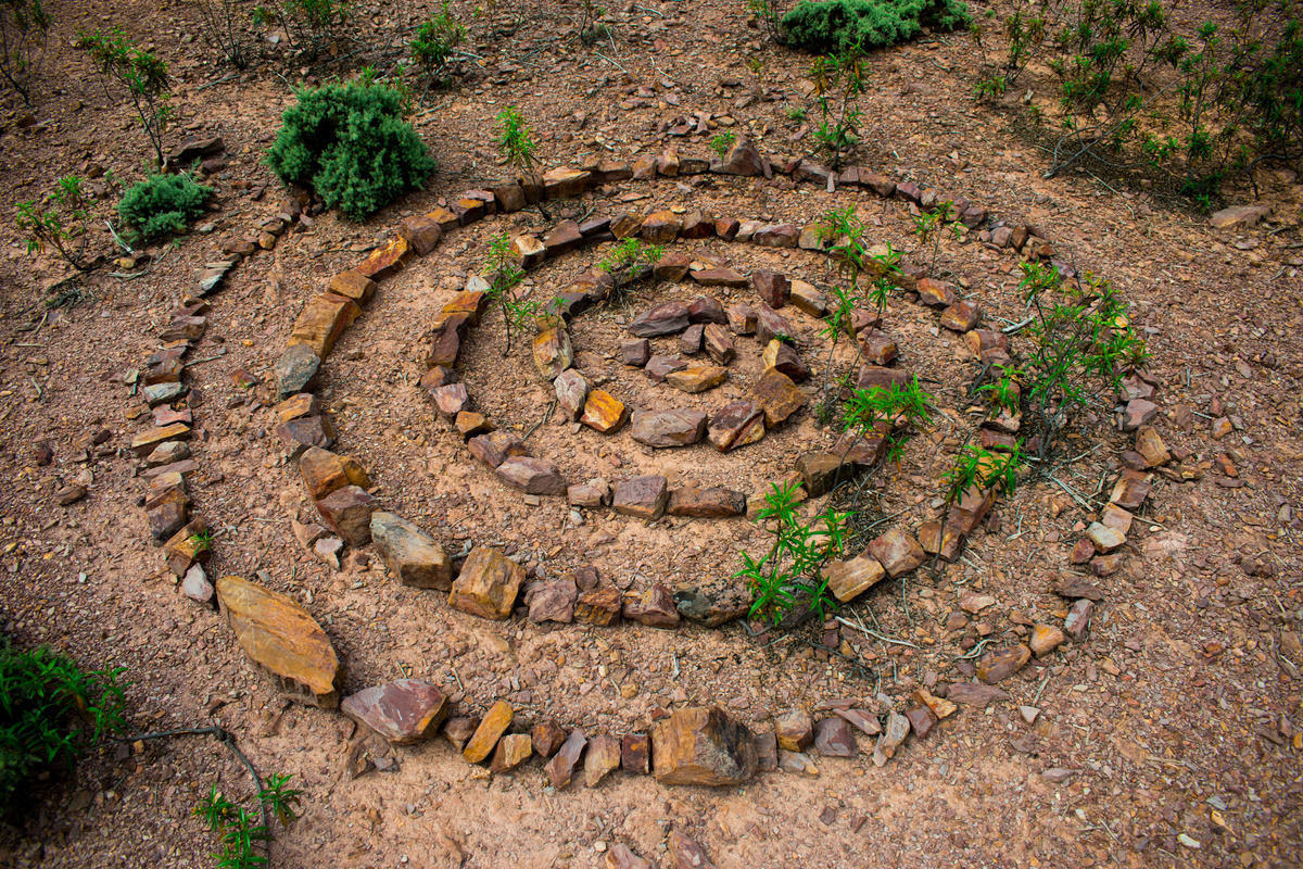 Stone spiral